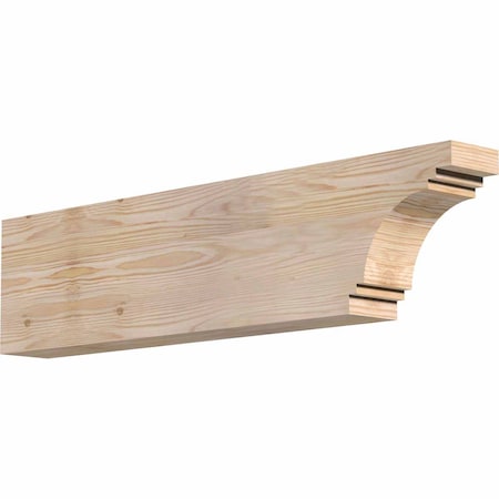 Ekena Millwork Pescadero Smooth Rafter Tail, Douglas Fir, 3 1/2"W x 8"H x 32"L RFT04X08X32PEC00SDF